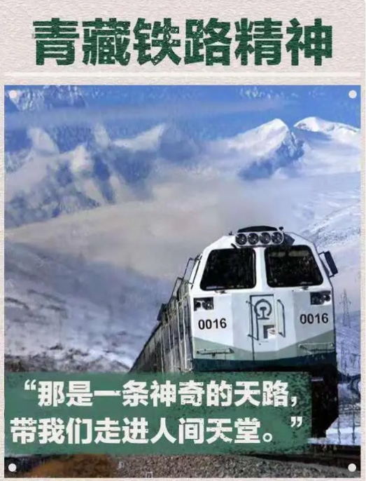 中国精神，青藏铁路精神